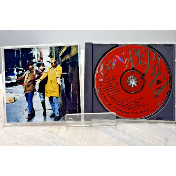 Salt N Pepa Very Necessary CD 1993 Hip Hop R&B Shoop Whatta Man - Picture 3 of 5